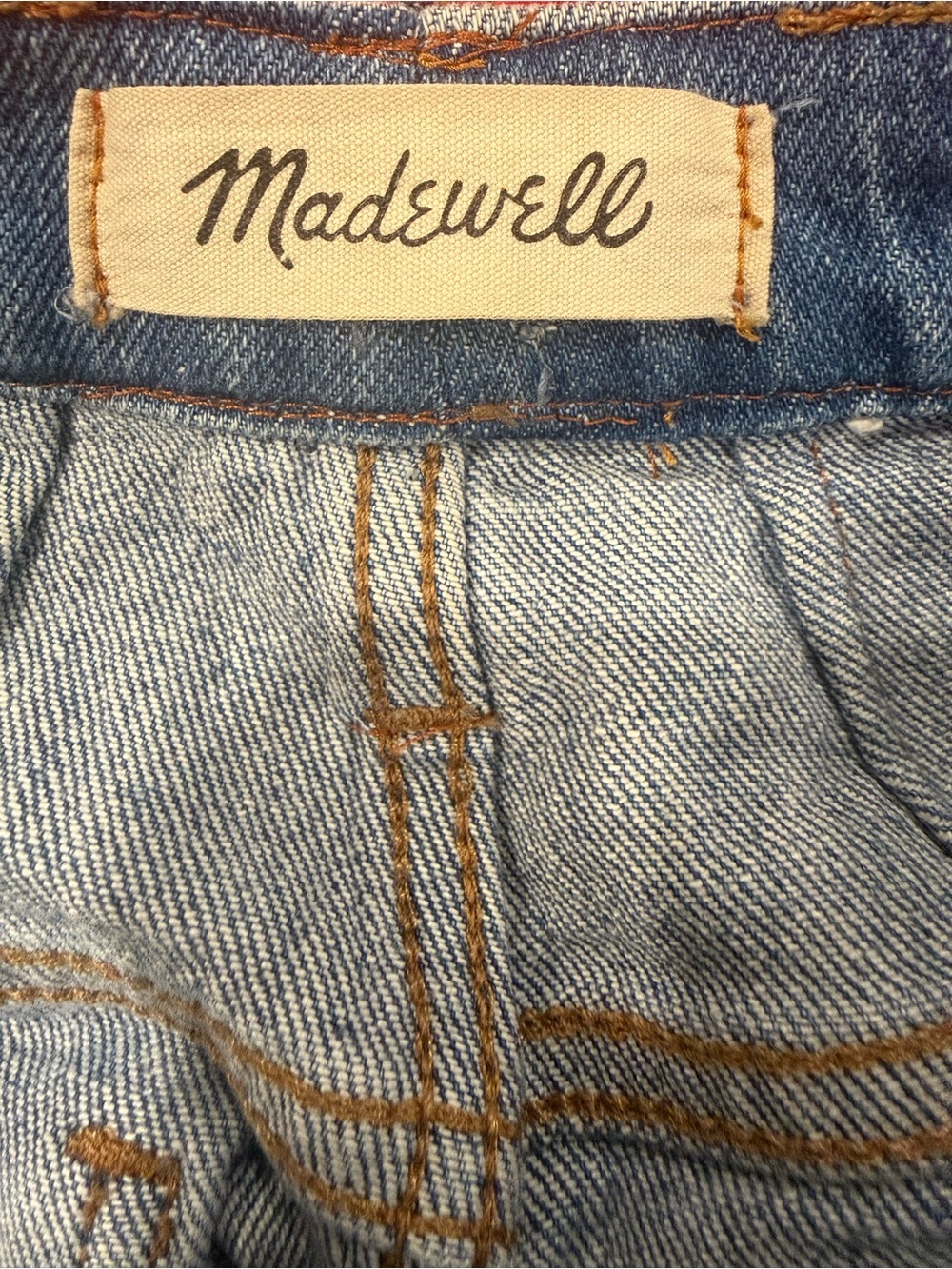 Madewell Perfect Vintage Flare Jeans Womens Size 25 High Rise Light Wash Denim - Picture 10 of 13